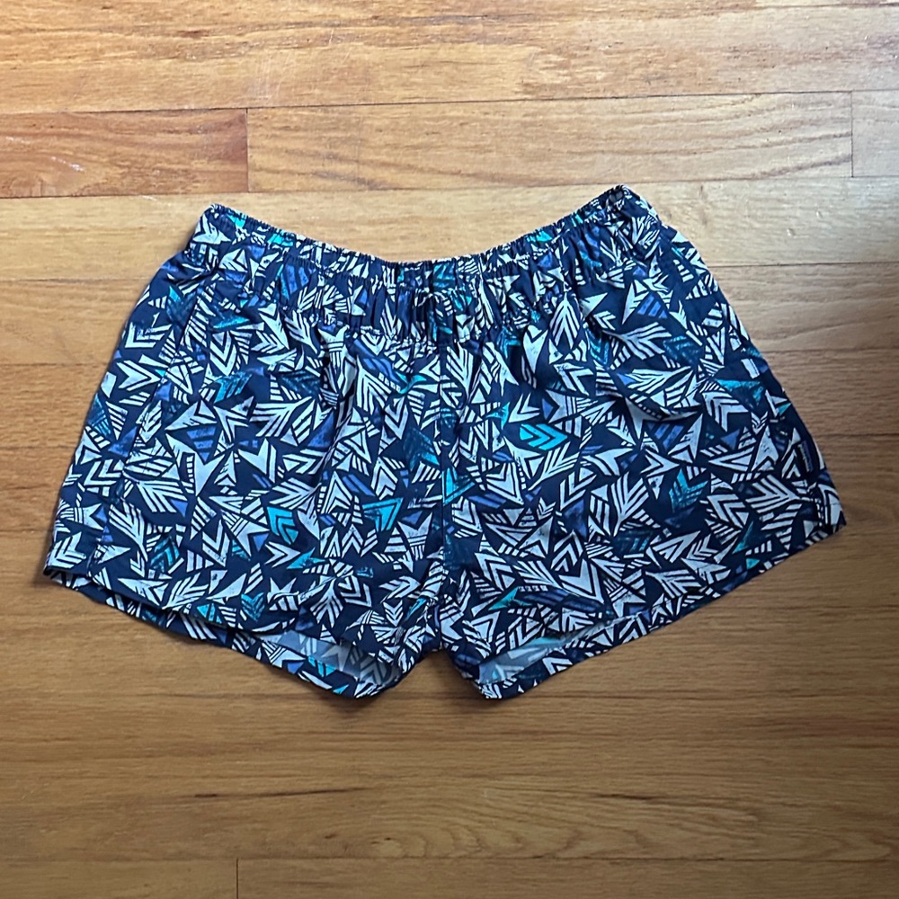 Patagonia Barely Baggies Geometric Blue